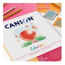 Canson Confezione 25 Fogli Colorline 70x100cm Bianco