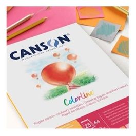 Canson Confezione 25 Fogli Colorline 70x100cm Bianco