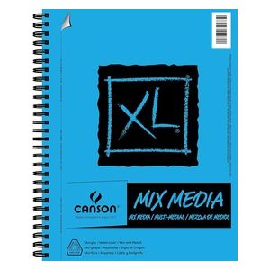 Canson Confezione 5 Album Spiralati XL Mix Media A4