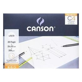 Canson Pochette c4 24x33cm 20fg Liscio