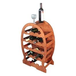 Cantinetta Legno 23 Posti Noce Cm 49X26,5 H 76