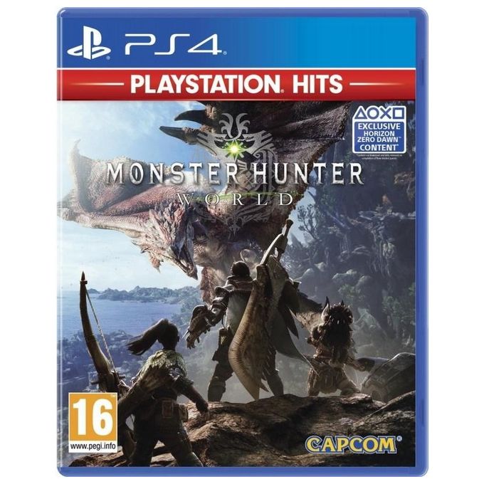 Capcom Monster Hunter World PlayStation Hits per PlayStation 4