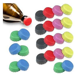 Kit Valigetta Picnic Set Tappi Bottiglia Colori Assortiti
