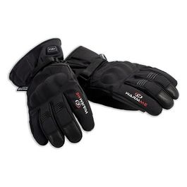 Guanti Riscaldati Moto WARMME Completo di Batteria e Carica Batteria Nero