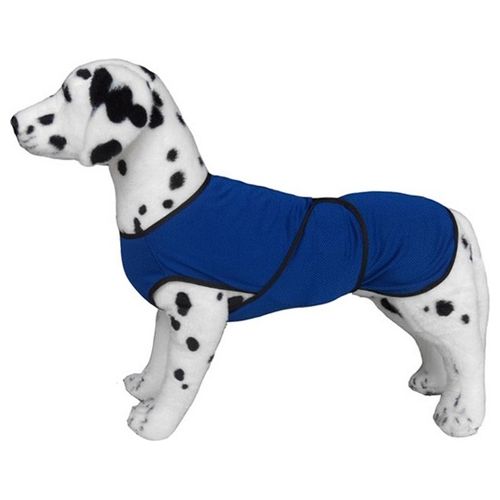 Cappotto per cane in microfibra traspirante Blu Taglia XS 