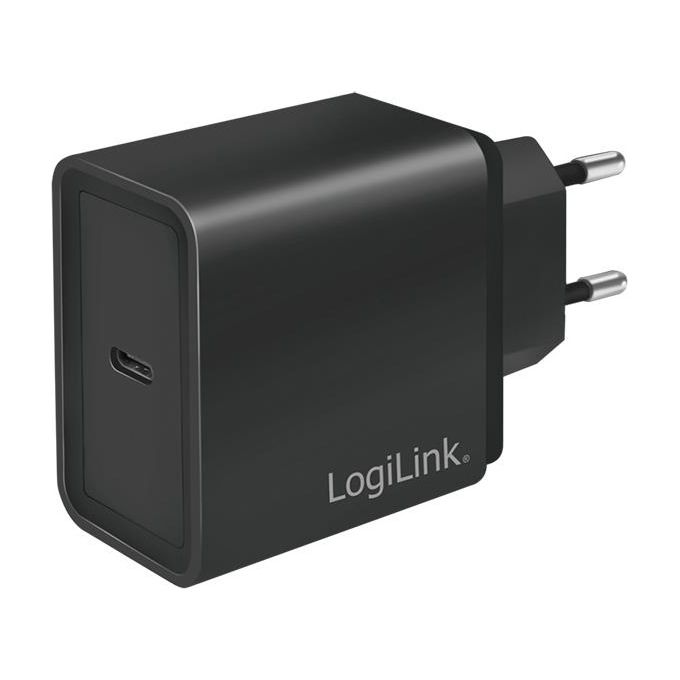Logilink Caricabatterie con porta Usb-C 18W