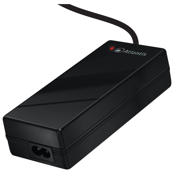 Caricabatterie universale Atlantis Land 90W per portatile P008-SC-90AMT nero