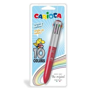 Carioca Blister con 1 Maxi Penna 10 Colori