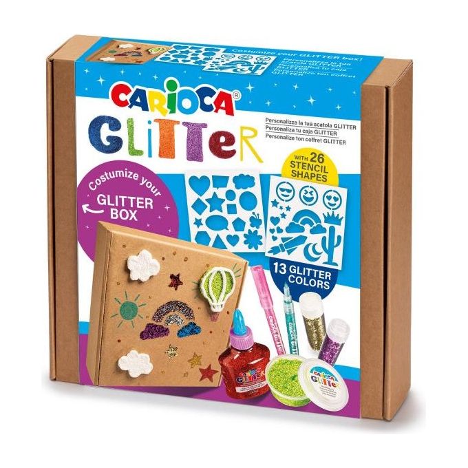 Carioca Box Glitter Creator box