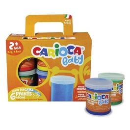 cf6 Vasetti 80ml Tempera dita ass.