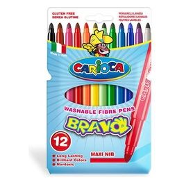 confezione 12 Pennarello Bravo Assortiti