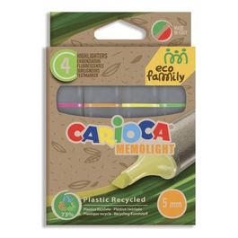 Confezione 4 Evidenziatore Memolight Assortiti