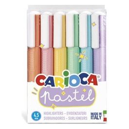 Confezione 6 Blister Pastel Evidenziatori Memory