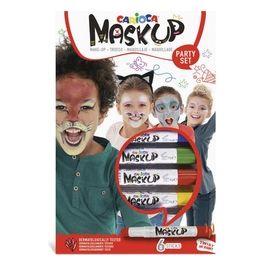 Carioca Mask Up Party Colori Truccabimbi per la Pelle in Stick 6 Colori