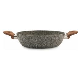Carrara Tegame 24X6,5 Induzione Forgiato Granito Grigio