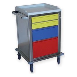 Carrello Modulare Inox - 2+1+1 Cassetti 1 pz.
