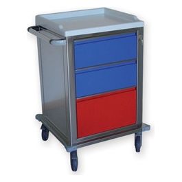 Carrello Modulare Inox - 2+1 Cassetti 1 pz.