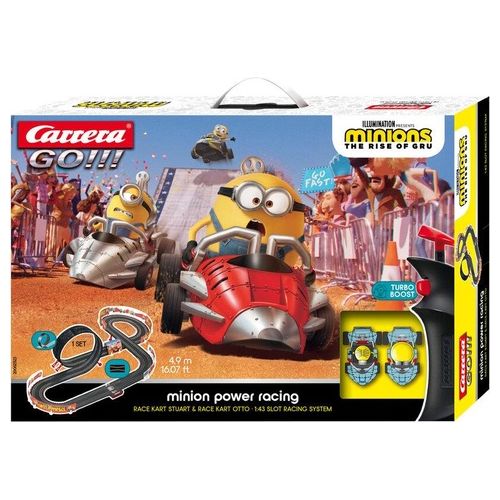 Carrera GO!!! Minion Power Racing Pista da Corsa Minions Yellow Racing