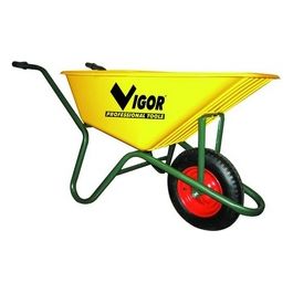 Carriole Vigor 100 Vasca Gialla Plastic Lt. 100