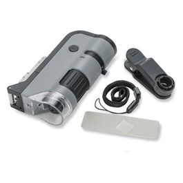 Carson MicroFlip 100x - 250x LED Pocket Microscopio Digitale