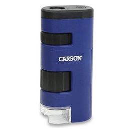 Carson PocketMicro Microscopio Tascabile con Micro Led 20x-60x