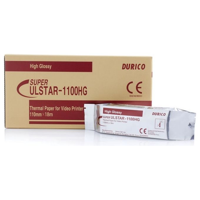Carta Videostampante Durico Compatibile Upp-110Hg, K91Hg/Kp91Hg conf. 5 pz.