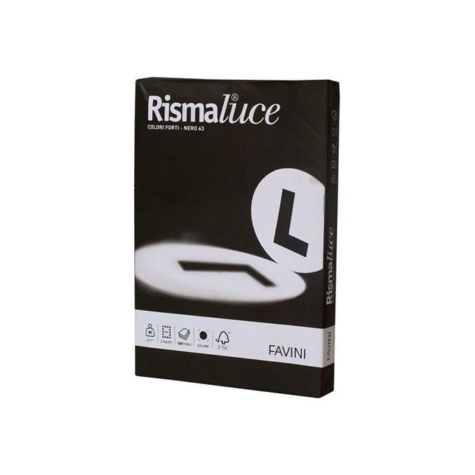 Cartotecnica Favini 100 Fogli 90g-mq Nero A4