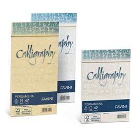 Confezione 25buste Pergamena 11x22 Crema