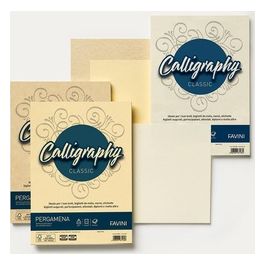 Confezione 50 Fogli Pergamena 190gr Nocciola