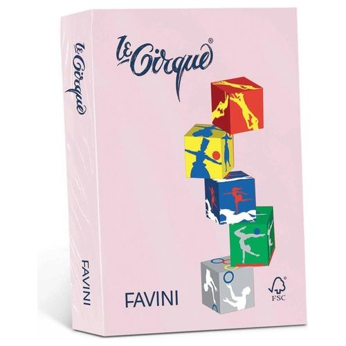 Cartotecnica Favini Le Cirque 80 Rosa 108 A3 500 Fogli