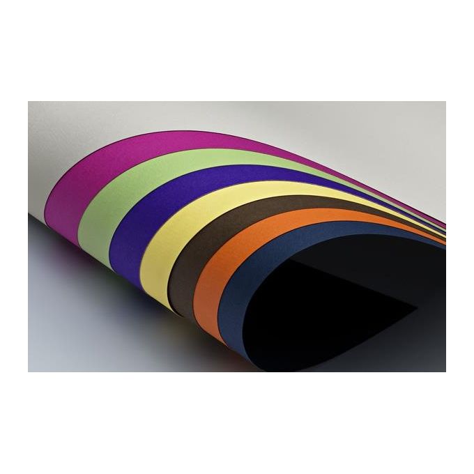 Cartotecnica Favini Prisma 220 5 Colori Assortiti 35x50cm