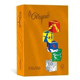 Cartotecnica Favini Risma Le Cirque 80g Arancio Trop A4