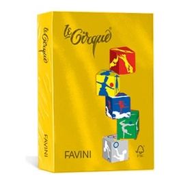 Cartotecnica Favini Risma Le Cirque 80g Giallo Zolfo A4