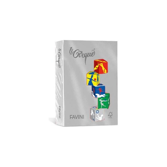 Cartotecnica Favini Risma Le Cirque 80g Grigio A4