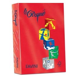 Cartotecnica Favini Risma Le Cirque 80g R.scarlatto A4