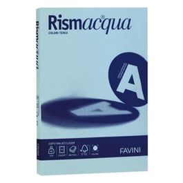 Cartotecnica Favini Rismacqua Carta Inkjet A4 Blu 100 Fogli