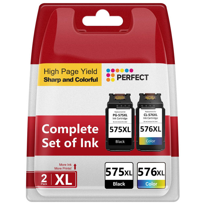 GandG cartuccia rigenerata compatibile Canon CL-576XL 1R576X-GG multipack ciano magenta giallo 13,5 ml per colore inkjet