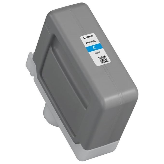 Canon cartuccia inchiostro PFI-3300C 6434C001 ciano originale 330 ml per imagePROGRAF PRO-2600 PRO-4600 PRO-6600 GP-2600S GP-4600S GP-6600S