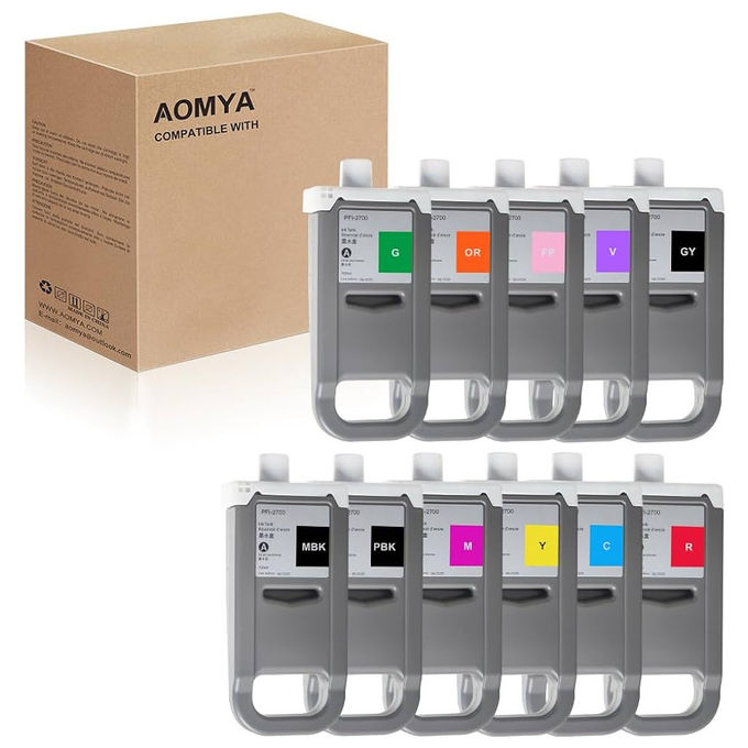 Canon cartuccia d'inchiostro originale PFI-3300GY 6437C001AA grigio 330 ml compatibile PRO-2600 PRO-4600 PRO-6600 GP-2600S GP-4600S GP-6600S