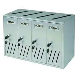 Casellari Postali Blinky Alu-Silver C4 4-Box 42x17,5x30
