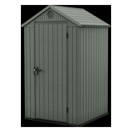 Casetta Darwin 4x4 Verde con Struttura Robustissima e Ampio Spazio Interno