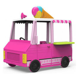 Casetta Food Truck per Arredo Giardino Ideale per Attività di Gioco all'Aperto e Raccolta di Attrezzature da Giardinaggio