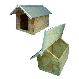 Casette per Cani Legno Blinky Tetto Apribile 68x103x69H