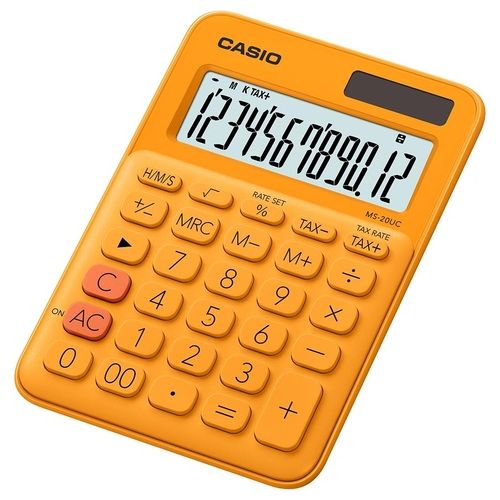 Casio Calcolatrice di Base Arancione