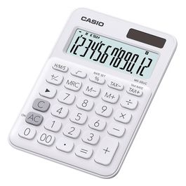 Casio Calcolatrice di Base da Tavolo Bianco