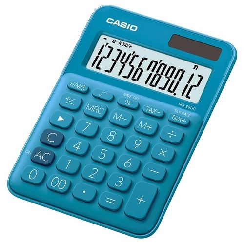 Casio Calcolatrice da Tavolo Blu