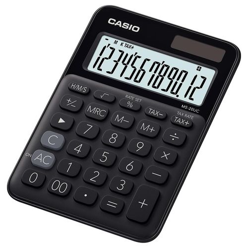 Casio Calcolatrice da Tavolo Desk Hero Nero Carton