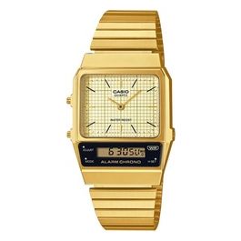 Casio Edgy AQ-800EG-9AEF Orologio Vintage con Cinturino in Acciaio Inox