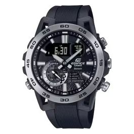 Edifice Orologio Analogico Digitale al Quarzo Uomo con Cinturino in Plastica