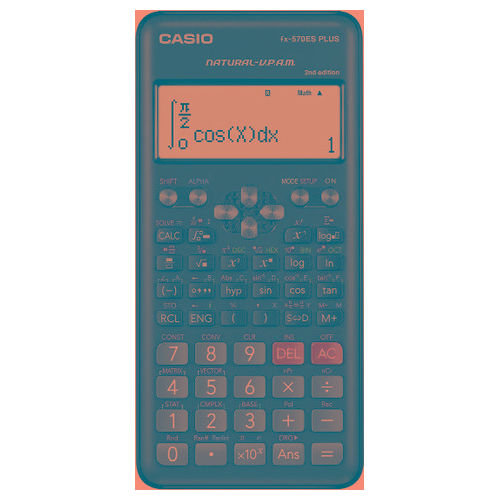 Casio Fx-570Es Plus 2 Calcolatrice Scientifica con 417 Funzioni e Display Naturale